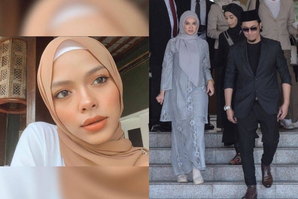 Syamsul dan Puteri Sarah (gambar kanan) sah bercerai talak satu di Mahkamah Rendah Syariah Wilayah Persekutuan hari ini. - Foto Bernama. (Gambar kiri: Ira Kazar)