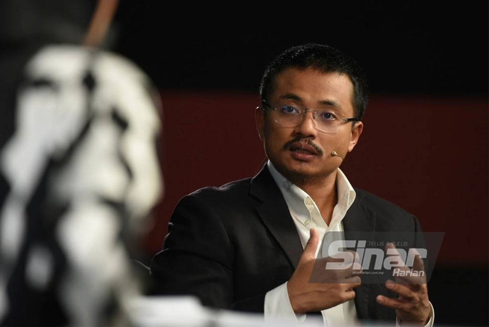 Ahmad Yazid pada Program Di Sebalik Isu: 'Diskriminasi Kaum Masih Wujud Dalam Dunia Pekerjaan' yang berlangsung di Auditorium Kumpulan Karangkraf pada Jumaat. - Foto SINAR HARIAN / MOHD RAFIQ REDZUAN HAMZAH