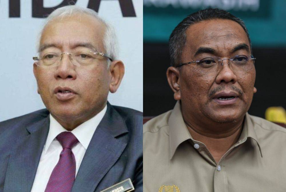 Mahdzir (kiri) dan Sanusi.