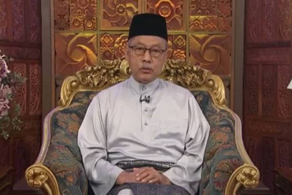 Mohd Aseral ketika mengumumkan sambutan Hari Raya Aidiladha yang jatuh pada 29 Jun ini bersamaan 10 Zulhijjah 1444 Hijrah melalui saluran televisyen tempatan pada Ahad.