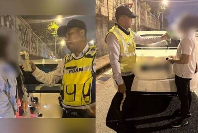Polis melaksanakan Ops Alkohol dan Cegah Jenayah di lokasi 'hotspot' sekitar daerah ini, pada Sabtu dan Ahad.