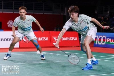 Pasangan Wei Chong-Kai Wun diharap mampu membuktikan kemampuan dengan menyinar pada kejohanan bertaraf tinggi seperti Super 500, 750 dan 1000 selepas ini. - Foto Badminton Malaysia