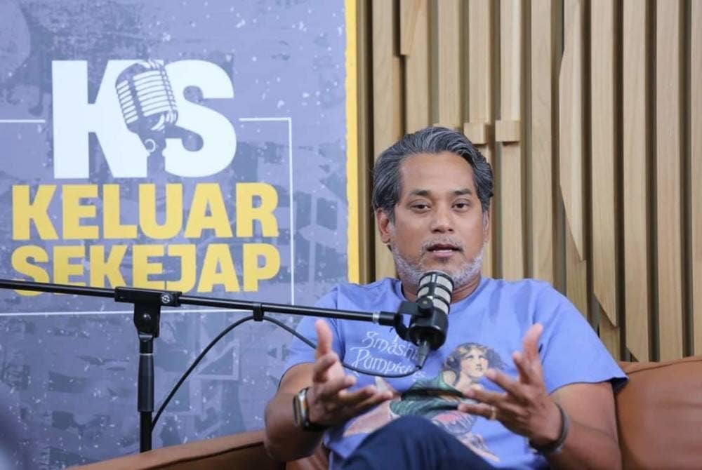 Khairy dalam Program Podcast Keluar Sekejap bersama Shahril Sufian Hamdan pada Rabu.