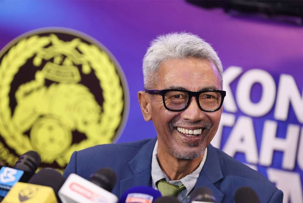 Timbalan Presiden FAM Datuk Wira Mohd Yosoff Mahadi pada sidang media selepas Kongres Tahunan FAM Ke-59, 2023 hari ini. - Foto: Bernama