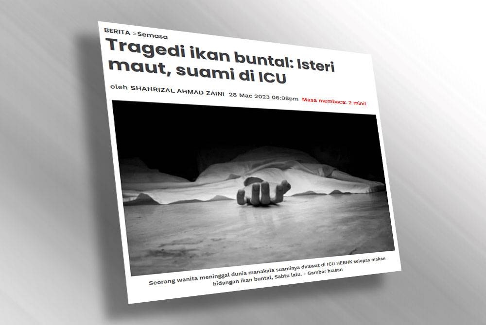 Laporan Sinar Harian.