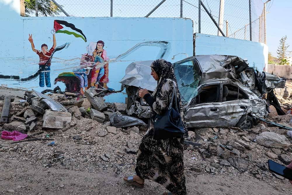 Malaysia mengesali insiden terkini di Jenin yang melibatkan pembunuhan rakyat awam Palestin oleh rejim Israel. - Foto AFP
