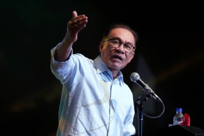 Anwar. - Foto Bernama