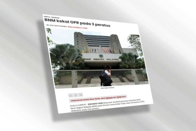 OCBC berkata, keputusan BNM itu adalah selaras dengan konsensus dan dalam jangkaannya.