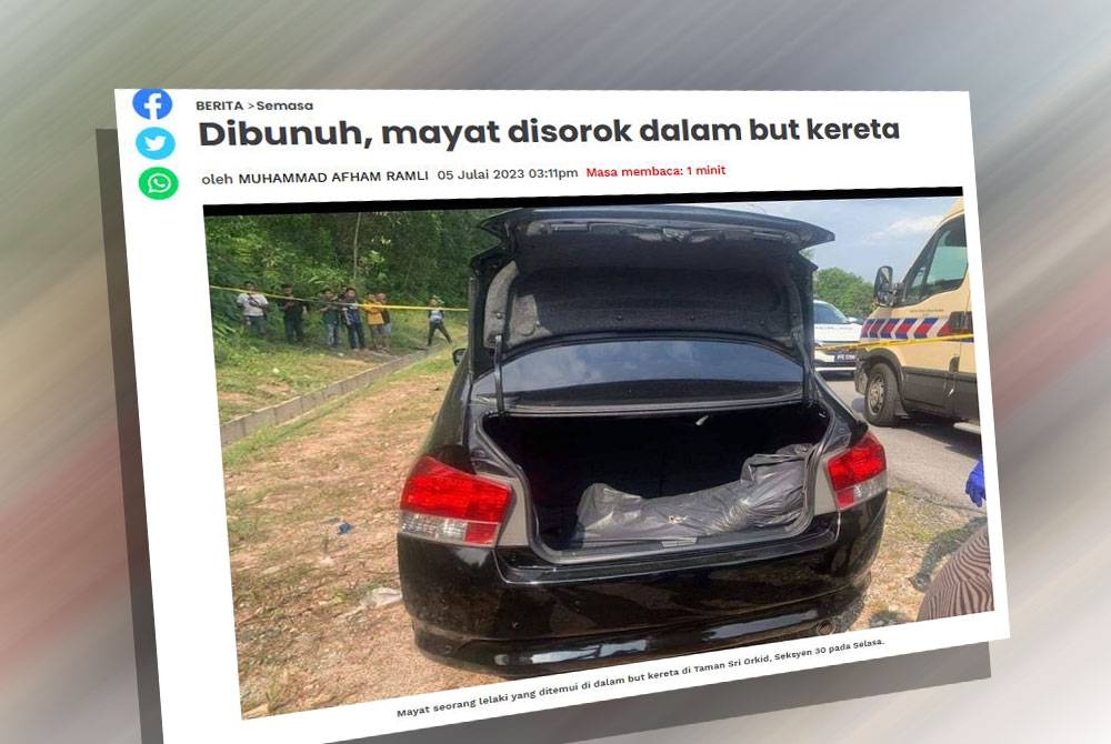 Laporan Sinar Harian.