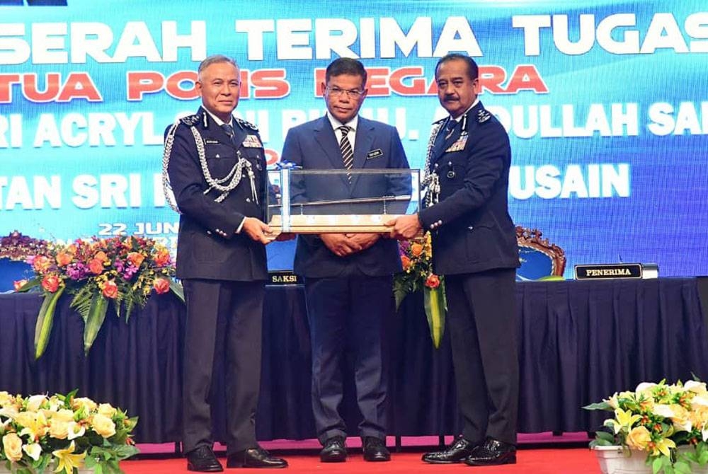 Razarudin ketika dilantik sebagai Ketua Polis Negara ke-14 pada Jun lalu menggantikan Tan Sri Acryl Sani Abdullah Sani.