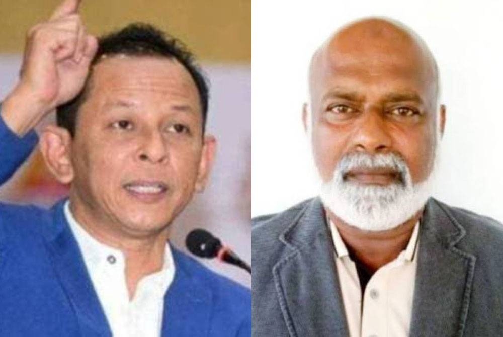 Dari kiri: Kamal Affandi, Shahul Hamid