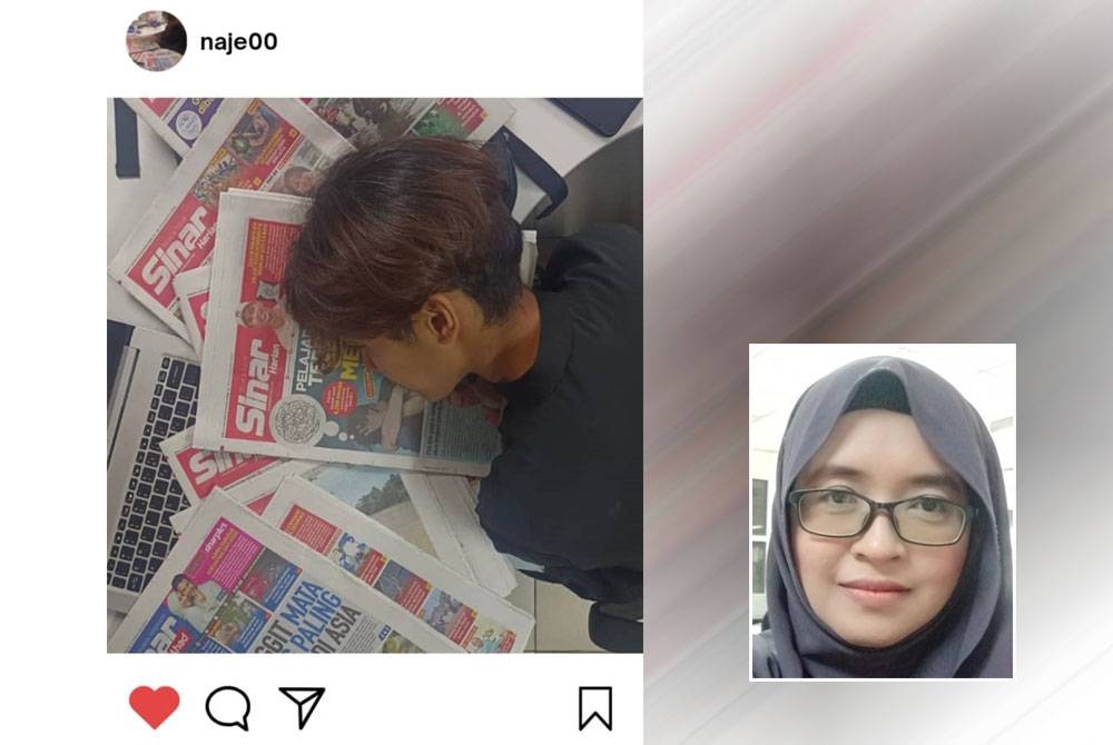 Contoh gambar kreatif. Gambar kecil: Siti Farihan