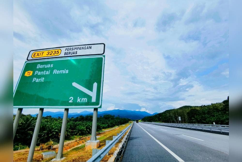 Seksyen 11 WCE yang menghubungkan Beruas dengan Taiping Selatan dijangka diadakan dibuka menjelang hujung tahun ini.