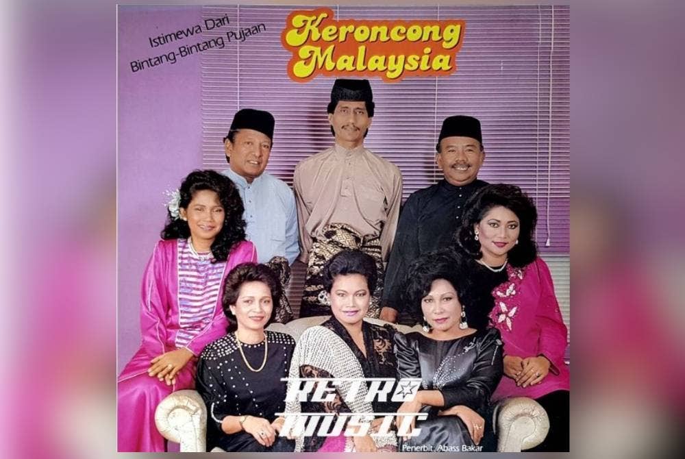 Artis popular di era 60-an hingga 80-an pernah bergabung menghasilkan album Keroncong Malaysia.