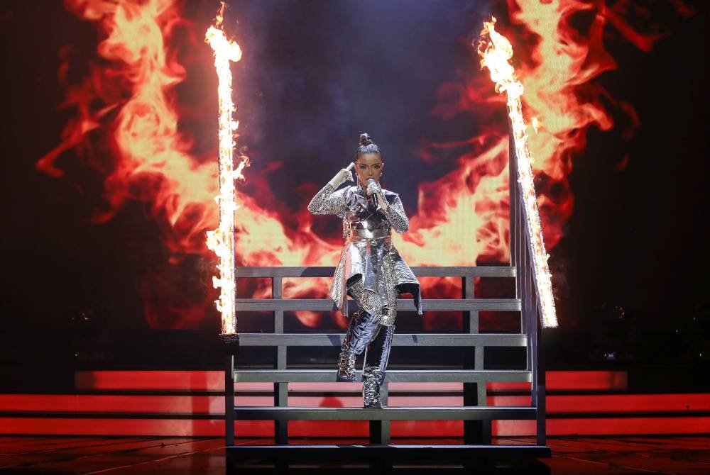 Persembahan hebat Waode untuk segmen solo mencuri perhatian ramai.