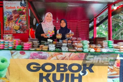 Gobok Kuih mula mendapat sambutan menggalakkan daripada orang ramai sejak dibuka pada November tahun lalu.