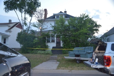 Mayat Brandon Lee Buschman ditemui di dalam peti sejuk di sebuah rumah tidak berpenghuni di bandar Biwabik, Minnesota. - Foto Agensi