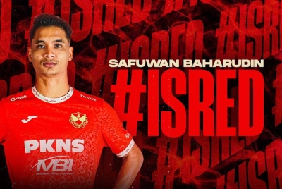 Safuwan kembali ke pangkuan Selangor selepas enam bulan 'berpisah'. - Foto Facebook Selangor FC
