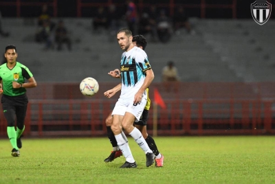 Pusic membuat 11 penampilan bersama Terengganu pada musim ini. Foto Facebook TFC.