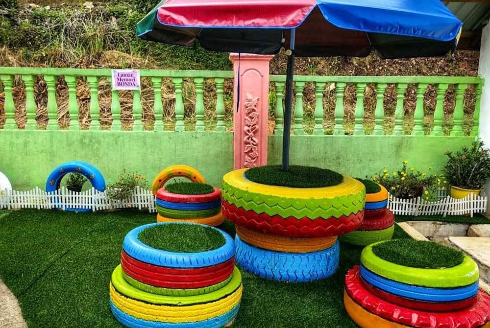 Landskap menarik demi keselesaan orang ramai di masjid tersebut