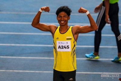 Muhammad Azeem mara ke final acara 100m lelaki pada Jumaat.