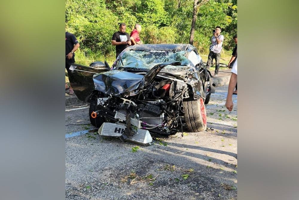 Tular di media sosial mengenai kemalangan sebuah kereta Toyota GR Yaris Kansai yang dikatakan milik Pekin.