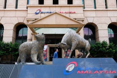 Bangunan Bursa Malaysia. - Foto Bernama