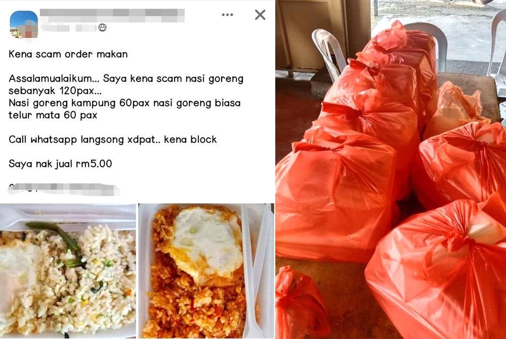 Nur Syafiqah terpaksa menjualnya dengan harga murah selepas mengiklankannya di Facebook bagi mengelakkan pembaziran.