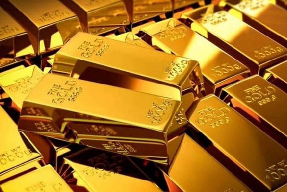 Niaga hadapan emas di Bursa Malaysia Derivatives ditutup tinggi pada Isnin menjejaki niaga hadapan emas Comex AS semalaman yang lebih kukuh. - Gambar hiasan