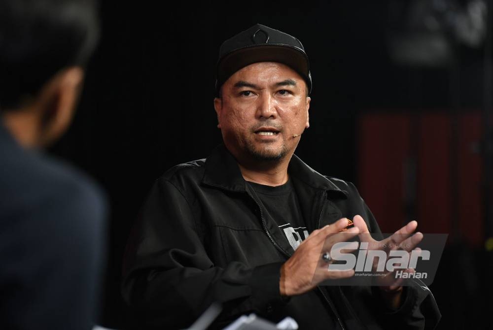 Jose Rizal ketika Wacana Sinar Siri 407 yang bertajuk Suruhanjaya Ekonomi Gig Malaysia (SEGiM): Untuk Siapa? yang berlangsung di Kompleks Kumpulan Karangkraf di sini pada Selasa.