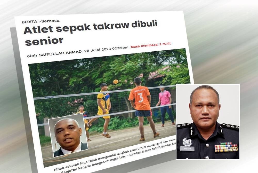 Laporan Sinar Harian. Gambar kecil: Yahaya