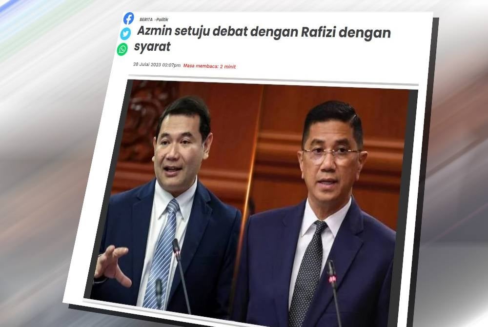 Laporan Sinar Harian pada Jumaat