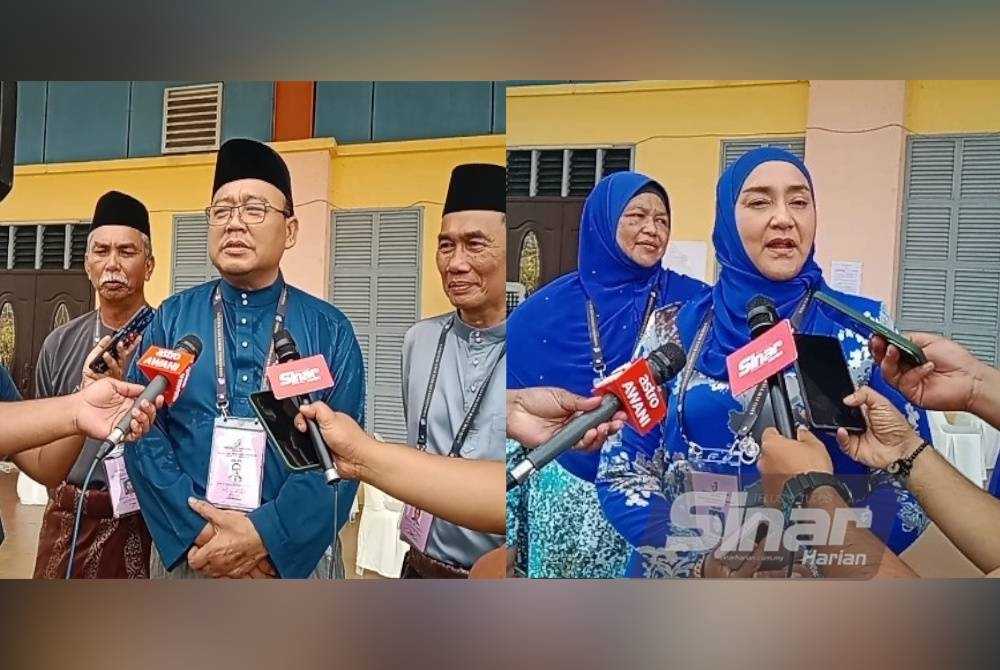 DUN Juasseh menyaksikan pertembungan dua penjuru Eddin Syazlee (PN) dan Bibi Sharliza (BN).