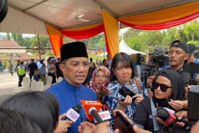 Azmin ketika ditemui media pada Sabtu. - Gambar/ Astro AWANI