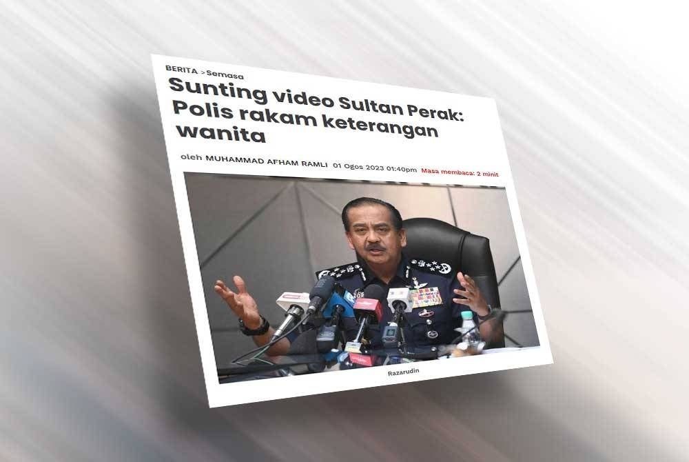 Laporan Sinar Harian.