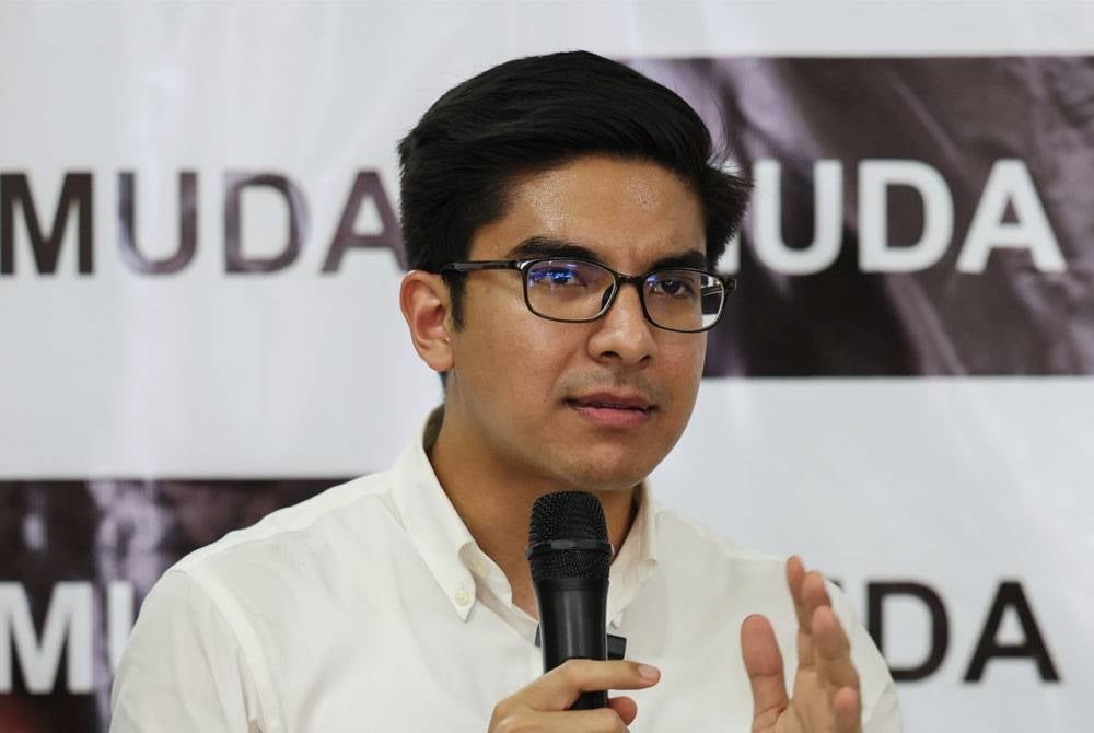 Syed Saddiq. - Foto Bernama