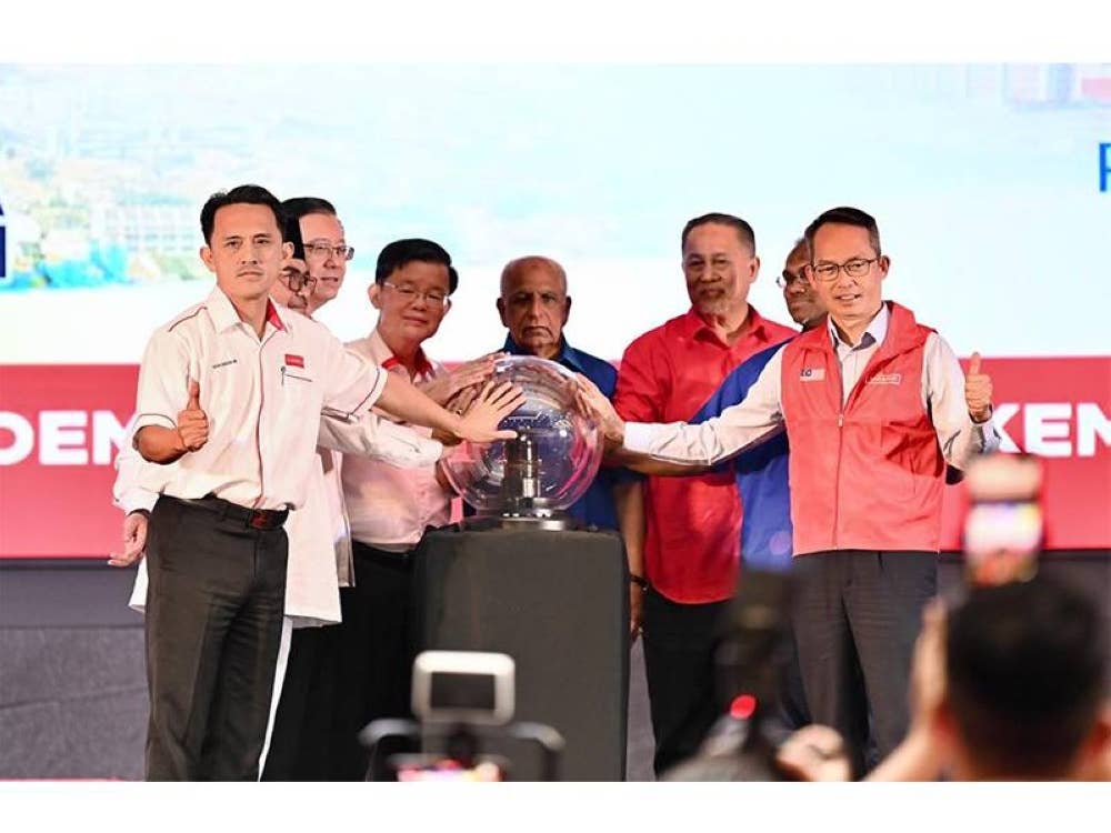 Pelancaran Manifesto Perpaduan Pulau Pinang 2023 di Butterworth Arena pada 1 Ogos lalu.