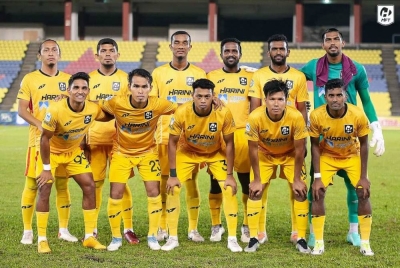 Harini menyingkap kempen pusingan 16 terbaik berdepan Sri Pahang di Paroi. - Foto Harini FT