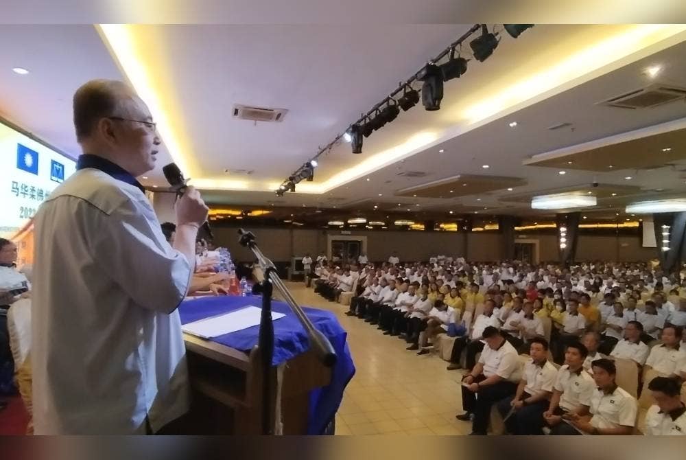 Ka Siong berucap ketika Konvensyen Tahunan MCA Negeri Johor pada Ahad.