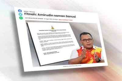 Laporan Sinar Harian.