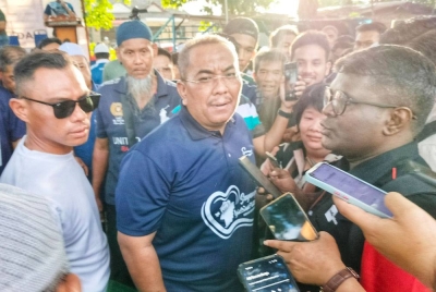 Sanusi ditemui selepas ceramah di Program Mai Sat bersama Menteri Besar Kedah di Gelanggang Sepak Raga Tuju Taman Tunku Yaakob di Alor Setar pada Selasa.