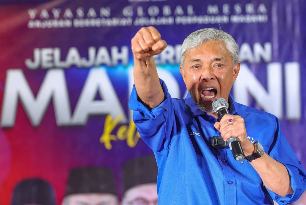Ahmad Zahid. - Foto Bernama