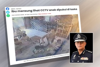 Laporan Sinar Harian pada Rabu. Gambar kecil: Mohd Zaidi