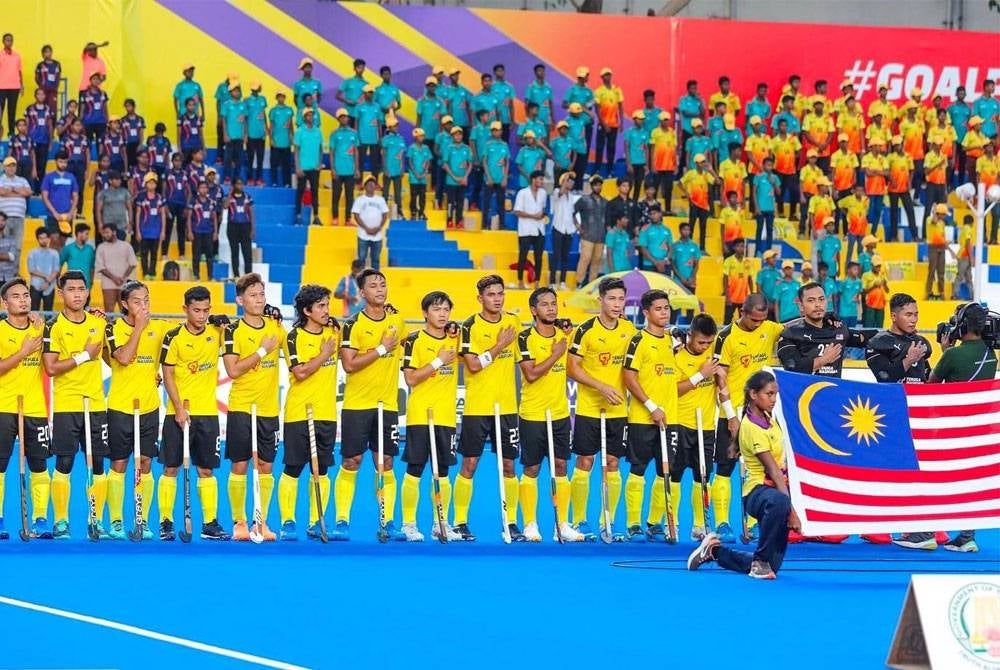 Malaysian Tigers akan berdepan Korea Selatan dalam perlawanan separuh akhir Kejuaraan Trofi Juara-Juara Asia di Stadium Mayor Radhakrishnan, Chennai, India pada Jumaat.- Foto Agensi