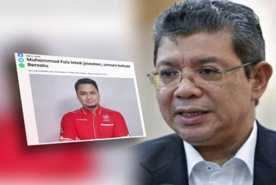 Laporan Sinar Harian pada Isnin, Saifuddin