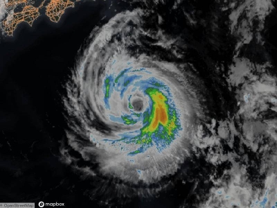 Agensi cuaca Jepun pada Sabtu meramalkan bahawa Taufan Lan yang kini bergerak ke utara berhampiran Kepulauan Ogasawara Jepun, boleh menghampiri timur dan barat Jepun sekitar Selasa.