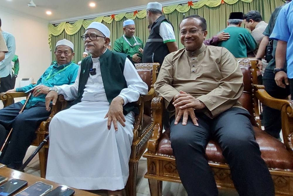 Abdul Hadi ketika ditemui pemberita selepas Majlis Pengumuman Keputusan pilihan raya negeri (PRN) pada malam, Sabtu.