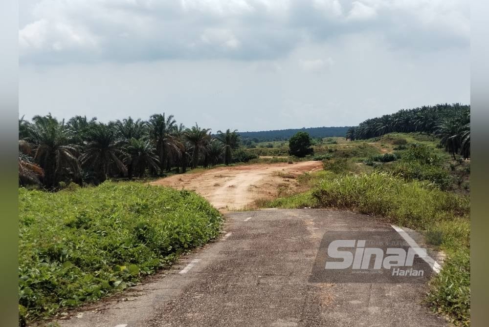 Kawasan yang didakwa bakal dijadikan tapak pelupusan sampah.