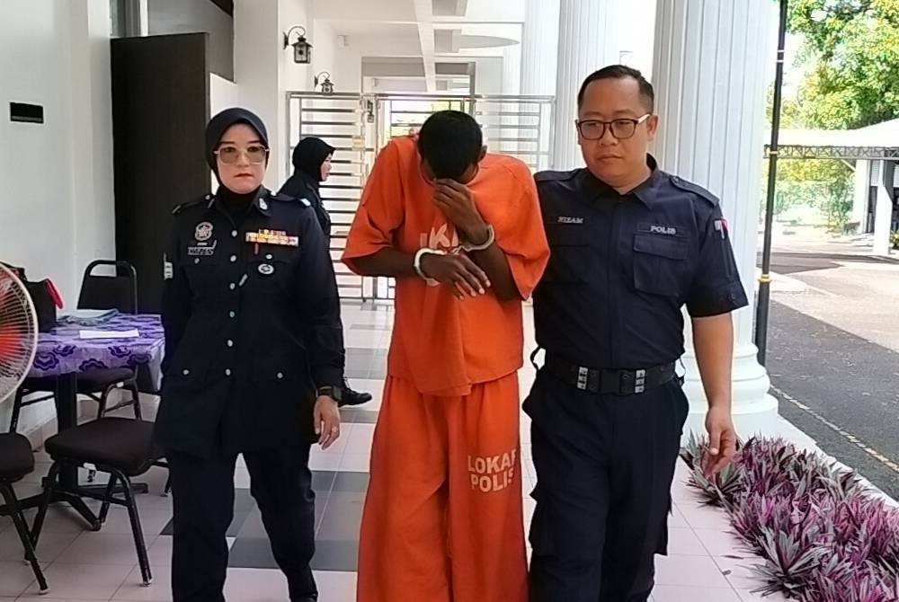 Sri Tharan, 26, didenda RM1,500 kerana didapati membuat laporan palsu mengatakan adik kandungnya mati akibat terjatuh di kandang kambing.