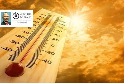 Perubahan suhu tersebut dikatakan turut berpunca daripada tangan manusia berterusan membakar bahan api fosil yang memanaskan bumi, selain fenomena lautan semakin panas menjadi pendorong utama cuaca lebih ekstrem berbanding biasa. - Gambar hiasan